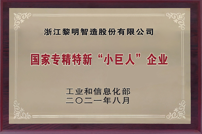 国家専精特新小巨人企業（2021）